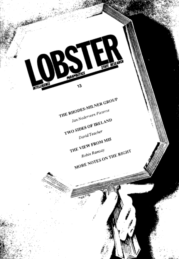 Lobster Issue 13 Cover