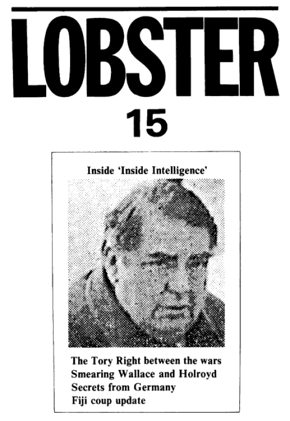 Lobster Issue 15 Cover