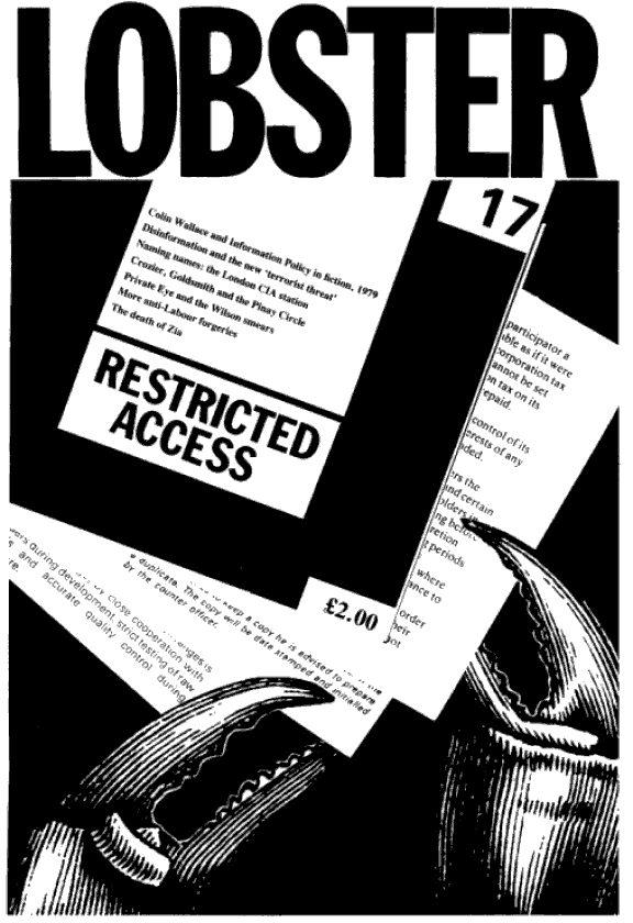 Lobster Issue 17 Cover