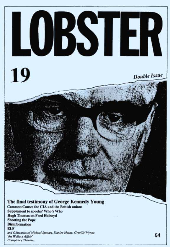 Lobster Issue 19 Cover