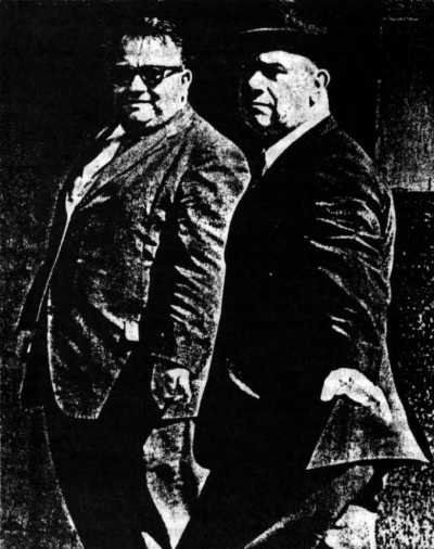 Dean Adams Andrews (left)