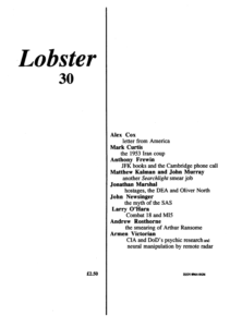Lobster Issue 30 Cover