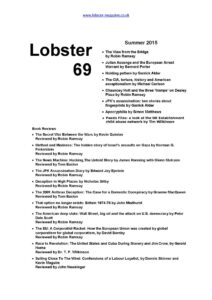 Lobster Issue 69 Cover